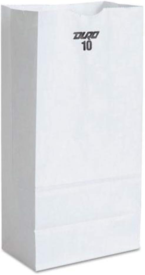 Duro ID# 51046 6# SOS Bag 35# White 500/Case 6 x 3-5/8 x 11-1/16