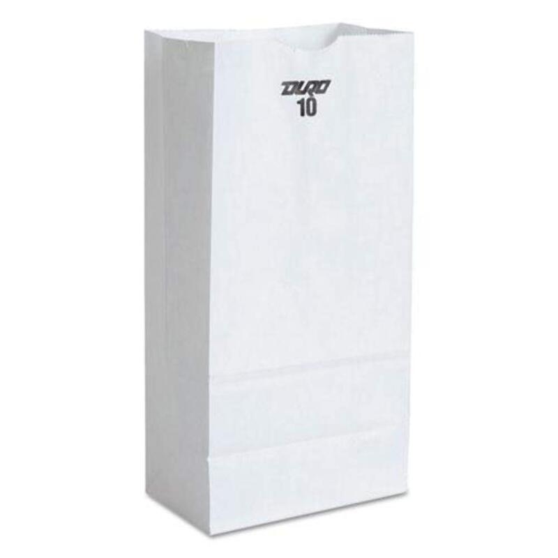 Duro ID# 51046 6# SOS Bag 35# White 500/Case 6 x 3-5/8 x 11-1/16