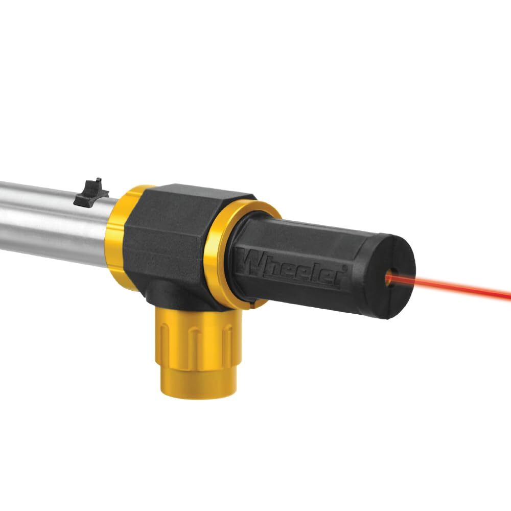 WHEELER Professional Laser Bore Sighter with Magnetic Connection and Storage Case
