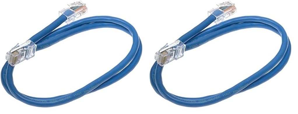 Belkin Cat5e Patch Cable - RJ45 to RJ45 - 2 ft - Blue