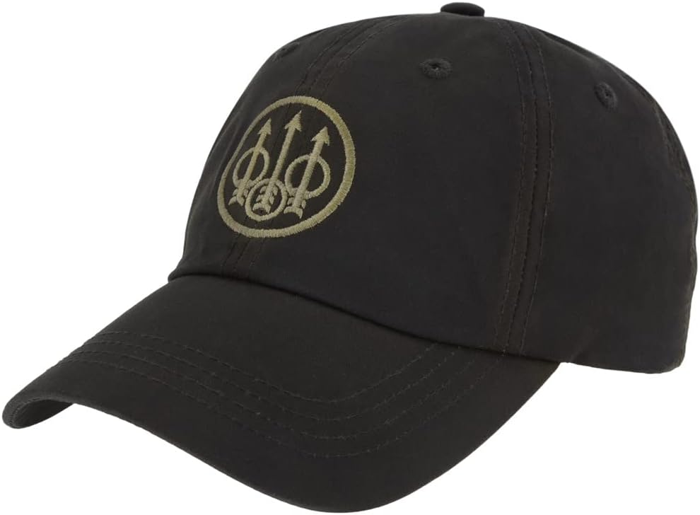 Beretta Men's Waxed Cotton Hunting Hat with Trident Logo