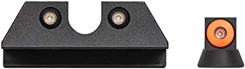 Night Fision Tritium Night Sight Set for CZ USA P-07/P-09 - Perfect Dot Front Sight with Daytime Ring