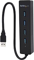 StarTech.com 4-Port USB 3.0 SuperSpeed Hub with Built-in Cable