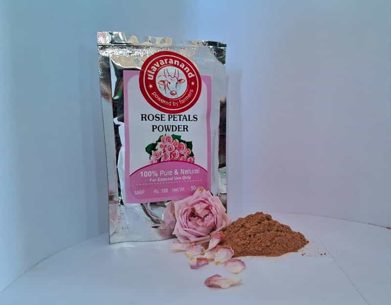 SARA ROSE PETALS POWDER 50G (ரோஜா இதழ் தூள்  | 50G - External use)