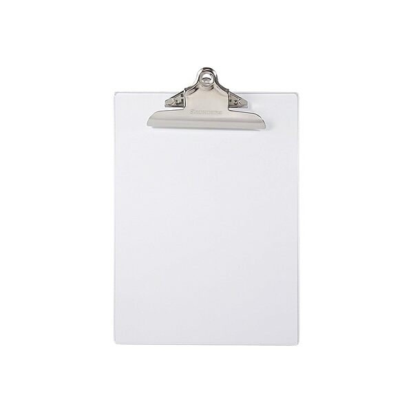 SAUNDERS Recycled Plastic Clipboard with High-Capacity Clip