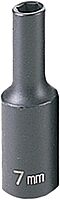 GREY PNEUMATIC 7mm 3/8" Drive Socket