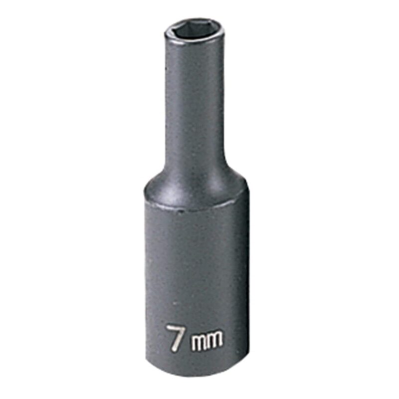 GREY PNEUMATIC 7mm 3/8" Drive Socket
