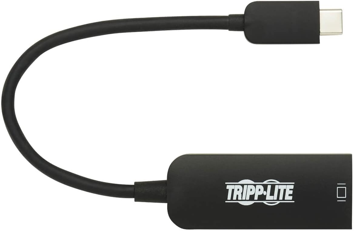 Tripp Lite USB-C to DisplayPort Adapter Cable, Thunderbolt 3 Compatible Cable Adapter USB C to DP (M/F), DisplayPort DP 1.4