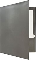 JAM PAPER Laminated Two-Pocket Glossy Presentation Folders - Letter Size