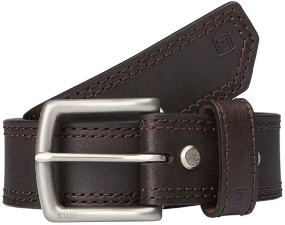 5.11 Tactical Men's 1.5-Inch Full Grain Matte Leather Arc Duty Belt
