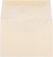 JAM PAPER Parchment Booklet Invitation Envelopes - 24 lb, 30% Recycled
