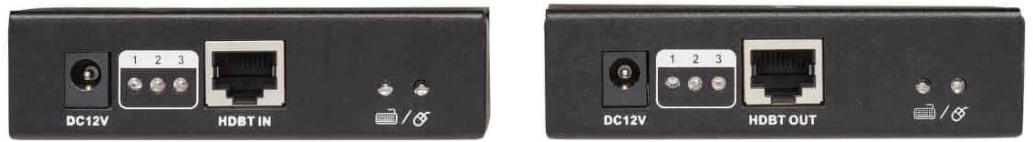 Tripp Lite HDMI HDBaseT KVM Console Extender Over Cat6, 4k HDMI Video Extender, 2 USB Ports, IR, 4K @ 30 Hz, 1080p (B013-HU-4K)