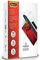 Fellowes Thermal Laminating Pouches, ImageLast, Jam Free, Letter Size, 5 Mil, 200 Pack (5245301)