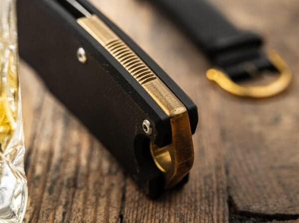 Boker Plus Fieldfolder - 3.35" Stonewashed D2 Blade, Linerlock with Black G10 Scales Designed by Jesper Voxnaes - 01BO375