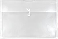 JAM PAPER Booklet Envelopes with Button & String Closure - 12 x 18