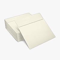 LUX #10 Invoice Envelopes, Double-Window, Peel & Press Closure, White, Pack Of 500