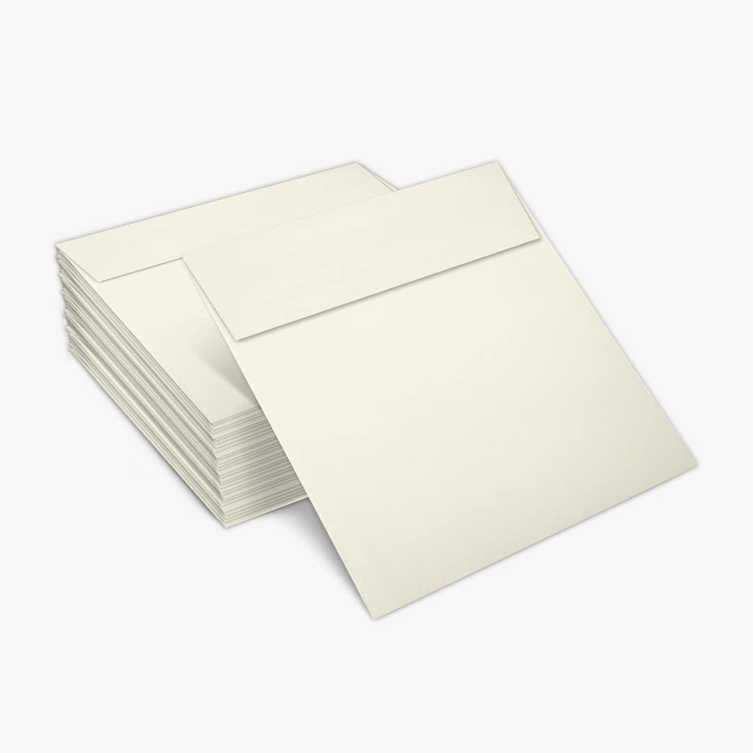 LUX #10 Invoice Envelopes, Double-Window, Peel & Press Closure, White, Pack Of 500