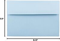 JAM PAPER Premium Booklet Invitation Envelopes