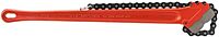 Chain & Strap Wrench: 3" Max Pipe, 20-1/4" Chain Length