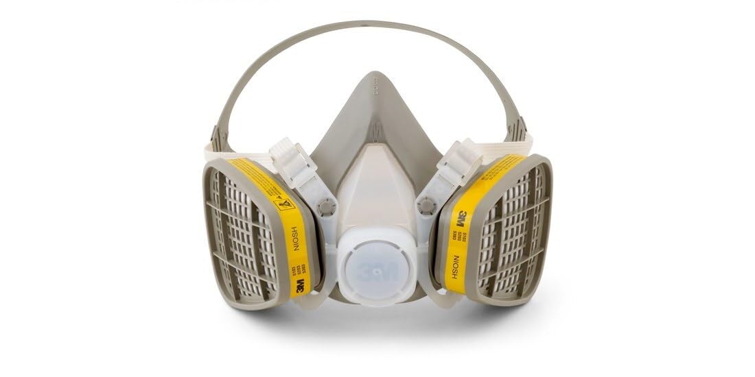 3M Medium 5000 Series Half Face Disposable Air Purifying Respirator