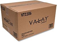 Morcon VT1106 Valay Multi-fold Towels, 1-ply, 9.05 X 9.25, White, 250/pack, 16 Packs/carton