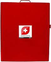 BSEXGRBotiquín Metálico Extra Grande: Mayor Capacidad Y Seguridad (ROJO)