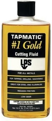 LPS Tapmatic #1 Gold Cutting Fluids, 16 fl oz, Bottle