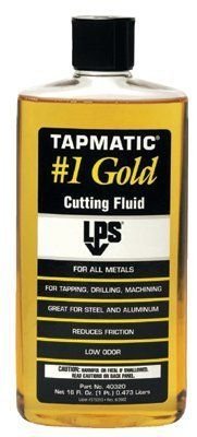 LPS Tapmatic #1 Gold Cutting Fluids, 16 fl oz, Bottle
