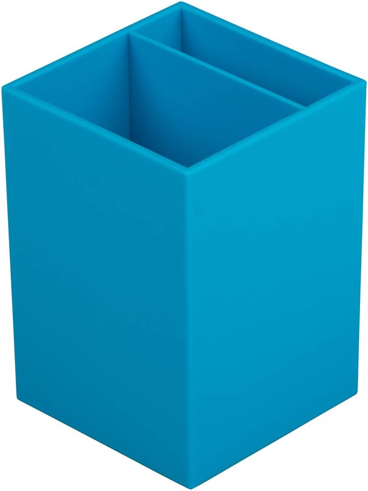JAM PAPER Plastic Pen Holder - Desktop Pencil Cup