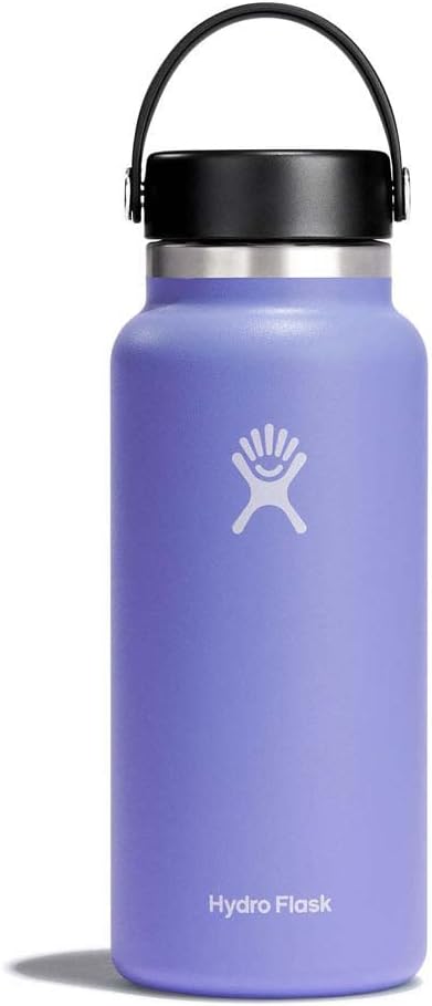 Hydro Flask Wide Mouth Insulated Water Bottle with Flex Cap