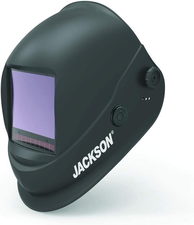 Jackson Safety TRANSLIGHT 555 + Premium Auto Darkening Helmet, Digital Control, 3.86" x 3.23" Viewing Area, 46250