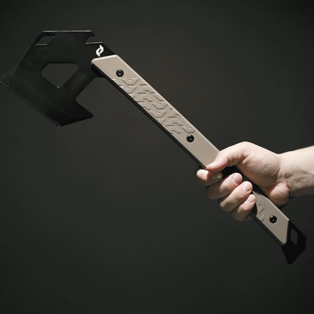 Schrade Delta Class Backdraft Axe 19.5in with a 4.75in 3Cr13 Steel Blade and G10 Handle for Outdoor Survival, Camping