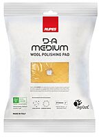 9.NW160M Yellow Wool Polishing Pad, Precision Pro Medium - Ø 160mm Single Pad