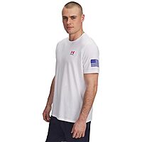 UNDER ARMOUR Men's Freedom Flag Short Sleeve T Shirt