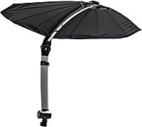 TACO Marine T10-4000-4 ShadeFin Mini with Bag & Swivel Seat Mount Kit - Black