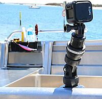 RAILBLAZA Kayak Action Camera Mount Pole Kit, Compatible with StarPort Mount