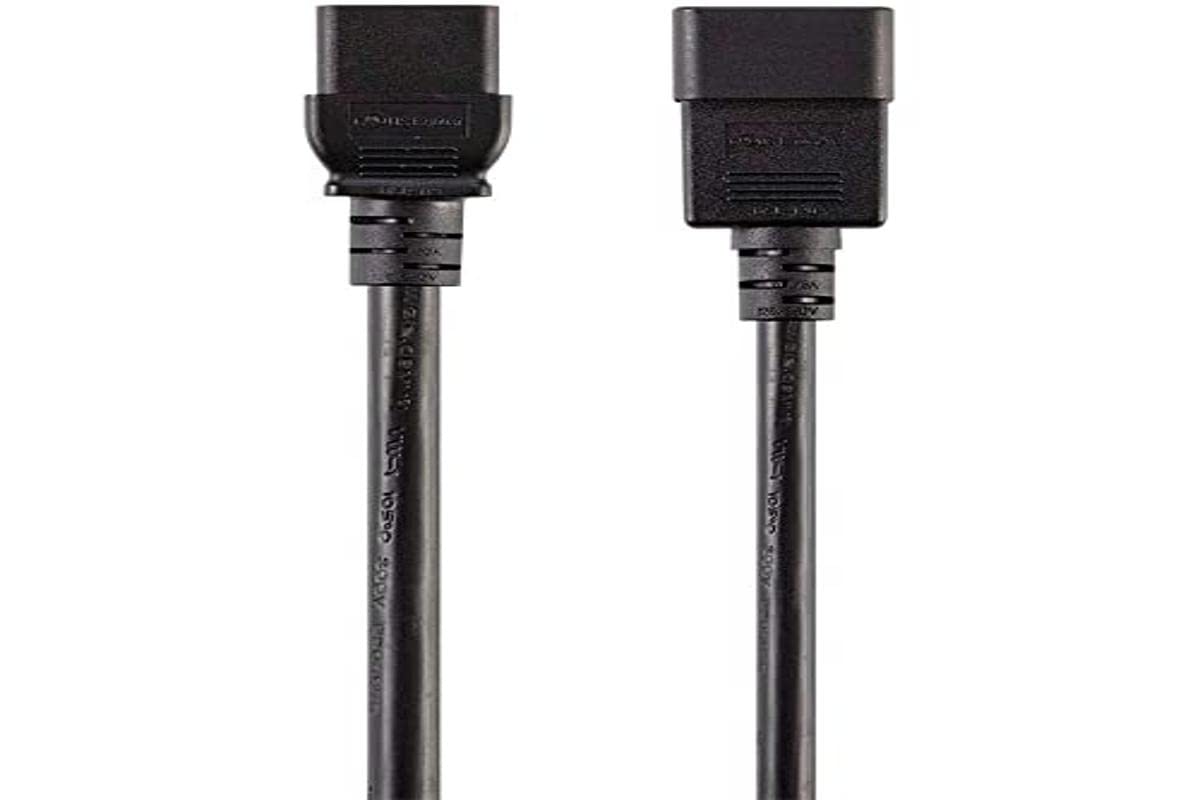 Monoprice Heavy Duty 12AWG 20A IEC C20 to C19 Power Extension Cord