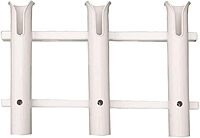 TACO Metals 3-Rod Deluxe Rod Rack,White