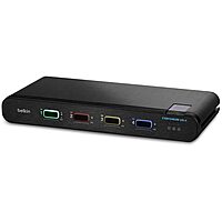 Belkin 2nd Gen Secure KVM Switch, 4-Port Single Head w/ CAC