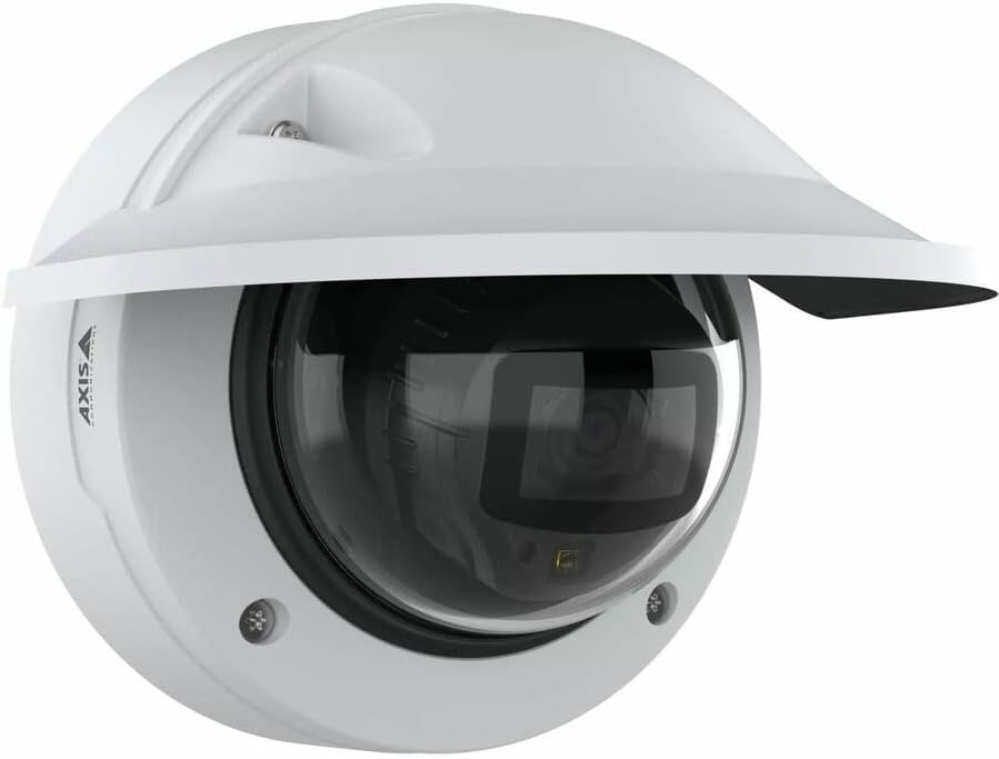 AXIS P3278-LVE 8 Megapixel Indoor/Outdoor 4K Network Camera - Color - Dome - White - TAA Compliant