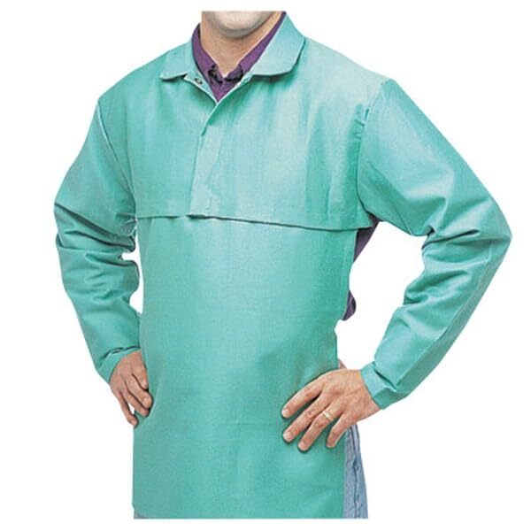 BEST WELDS 902-CA-650-3XL - Sateen Cape Sleeves, Hook/Loop Closure, 3X-Large, Visual Green