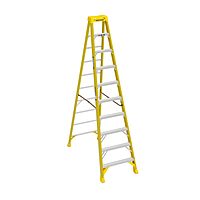 Werner, 6310, 10' Fiberglass 375 Lb. Stepladder, Type Iaa