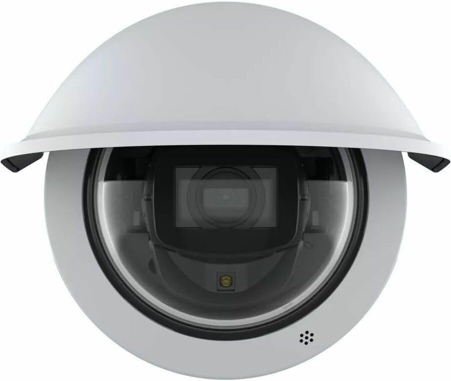 AXIS M4228-LVE 8 Megapixel Outdoor 4K Network Camera - Color - Dome - White - TAA Compliant