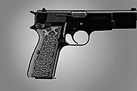 HOGUE Browning Hi-Power G-10 Grips