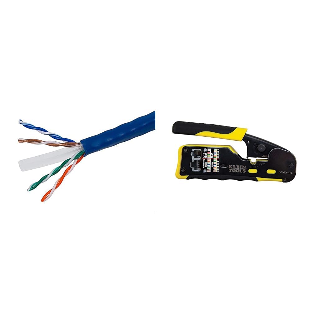 MONOPRICE Cat6 Ethernet Bulk Cable UTP 24AWG 550MHz