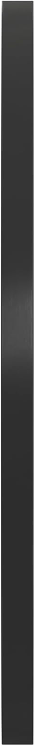 Flash Furniture Julianne Large Round Wall Mirror - Black Circle Accent Mirror