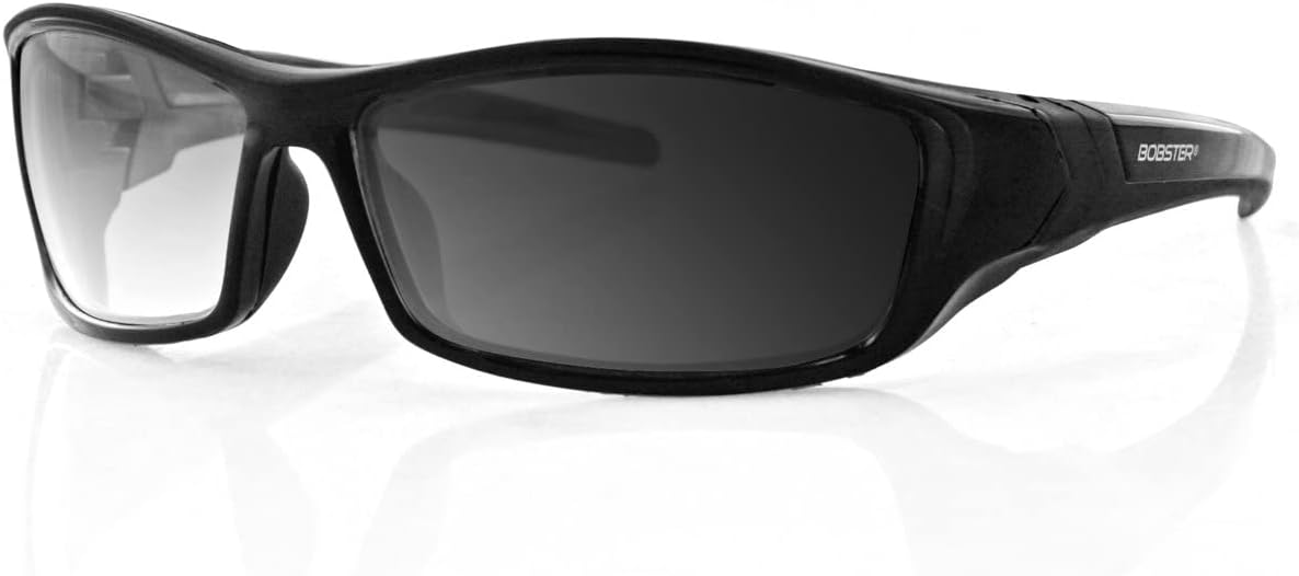 Bobster ® Hooligan, Gloss Black Frame, Clear Photochromic Lens