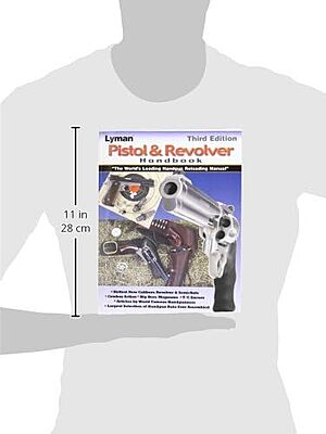 Lyman 9816500 Pistol & Revolver Handbook 3rd Edition