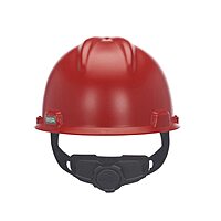 MSA V-Gard Cap Style Safety Hard Hat with Fas-Trac III Ratchet Suspension
