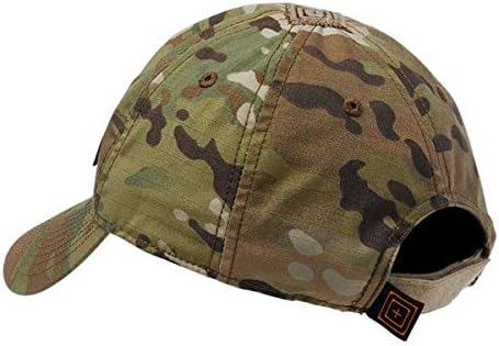 5.11 Tactical Flag Bearer Cap, Soft Crown & High Curved Brim, One Size, Style 89406 Multicam